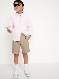 View large product image 3 of 4. Knee Length Twill Shorts for Boys