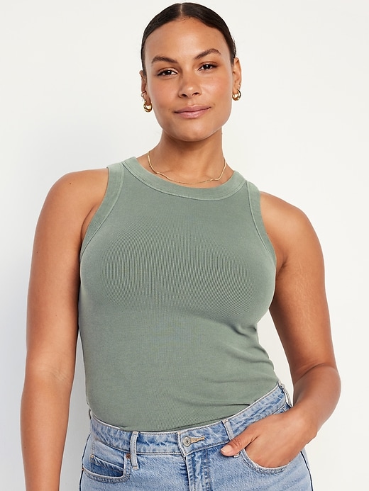 Image number 5 showing, Snug Crop Tank Top