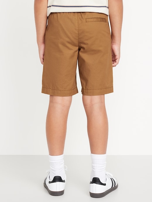 View large product image 2 of 4. Knee Length Twill Jogger Shorts for Boys