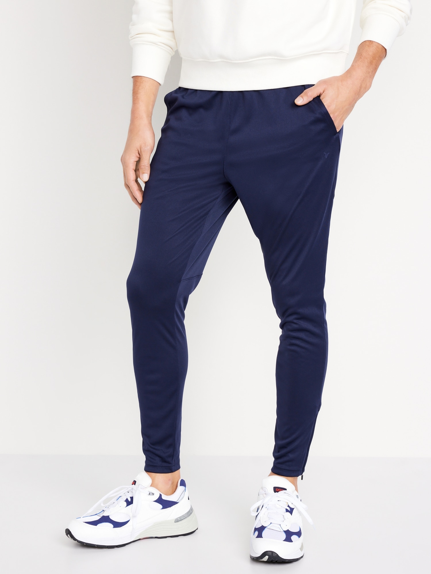 FEDTOSING Men's Sweatpants Cotton Male Jogger Loose Fit Navy Blue,up to  Size 3XL 