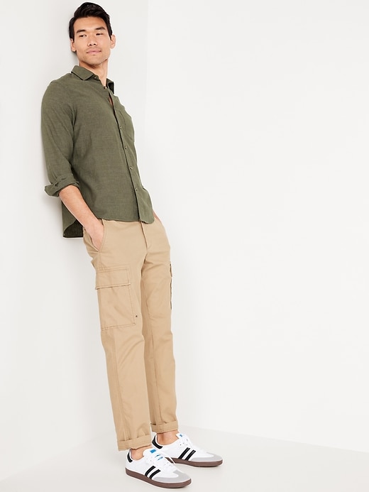 Image number 3 showing, Classic Fit Everyday Linen-Blend Shirt