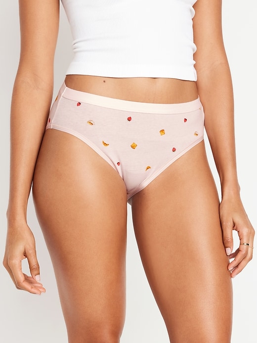 View large product image 1 of 8. High-Waisted Everyday Cotton Underwear