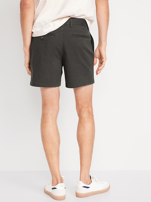 Image number 2 showing, Slim Built-In Flex Rotation Chino Shorts -- 5-inch inseam