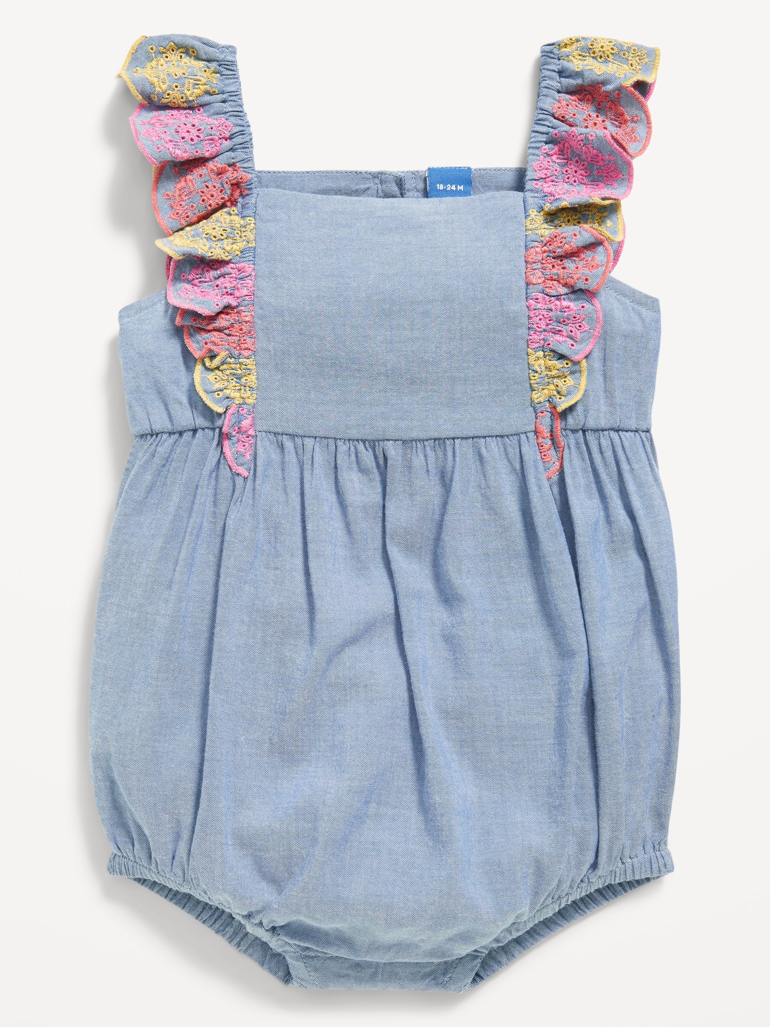Ruffled One-Piece Romper for Baby