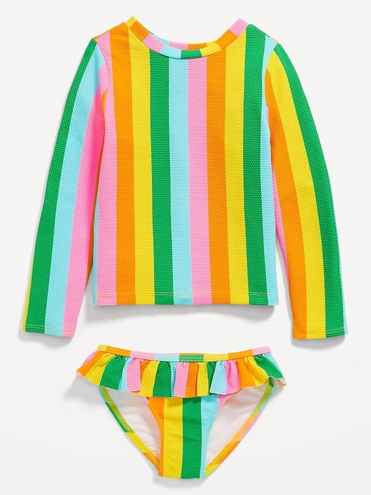 View large product image 1 of 2. Ruffle-Trim Bikini Swim Set for Toddler and Baby