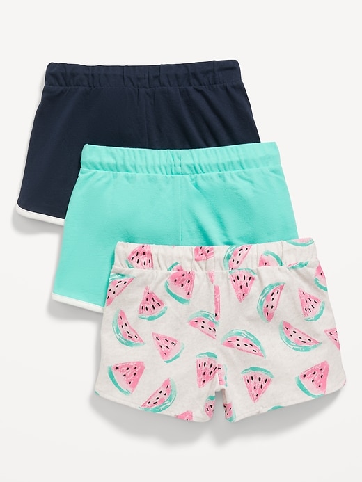 View large product image 2 of 3. Dolphin-Hem Cheer Shorts Variety 3-Pack for Girls