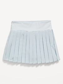 View large product image 4 of 4. High-Waisted Pleated Performance Skort for Girls