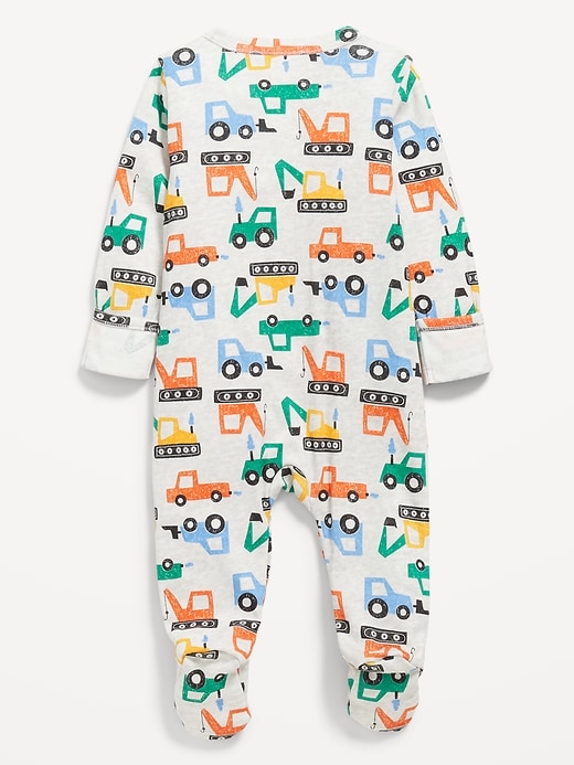 View large product image 2 of 2. Sleep & Play 2-Way-Zip Footed One-Piece for Baby