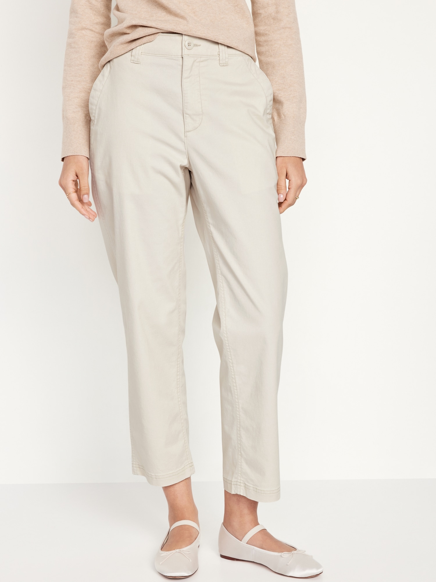 Maternity Rollover-Waist OGC Chino Pants, Old Navy