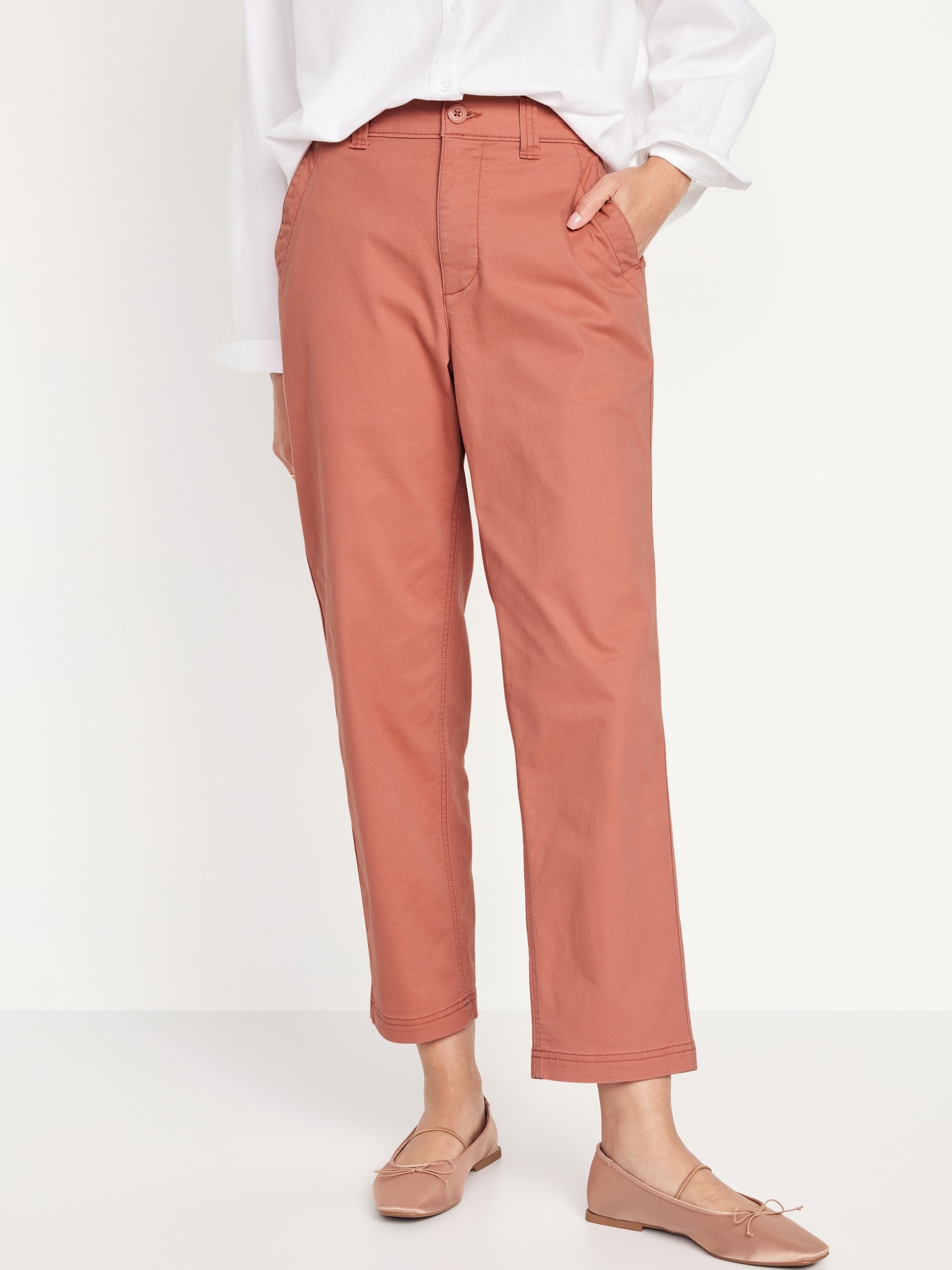High-Waisted O.G. Straight Chino Pants for Women