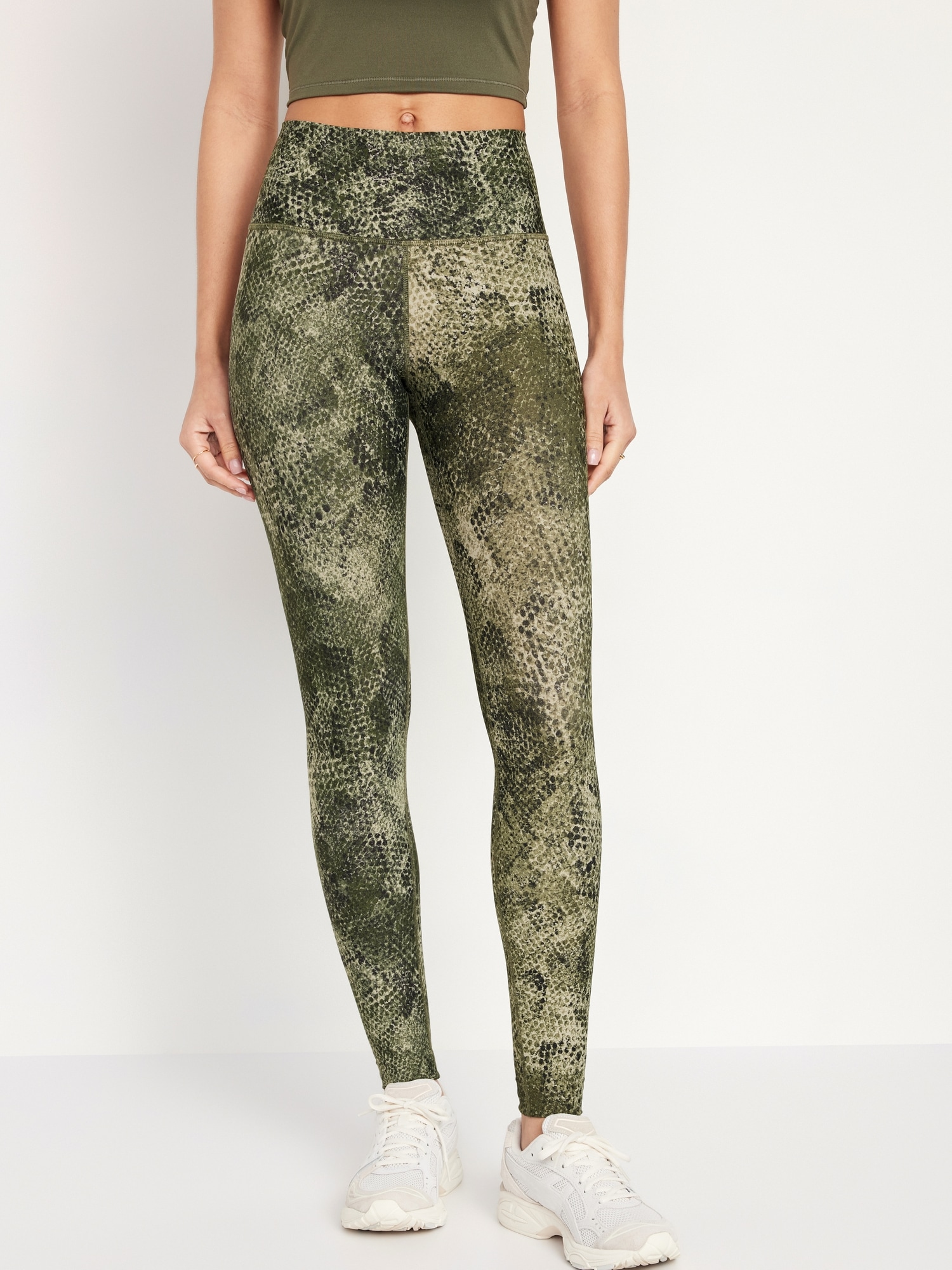 High-Waisted PowerSoft Cropped Flared Performance Leggings for