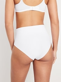 Image number 2 showing, High-Waisted No-Show Brief Underwear