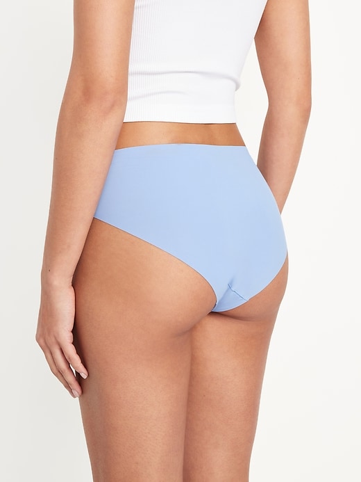 View large product image 2 of 8. Low-Rise Soft-Knit No-Show Hipster Underwear