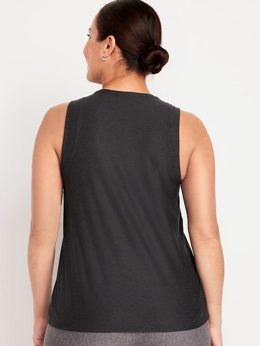 Image number 4 showing, Maternity Sleeveless Cloud 94 Soft Wrap Top