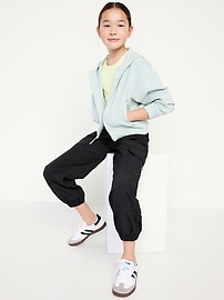 View large product image 3 of 4. High-Waisted Cargo Performance Pants for Girls
