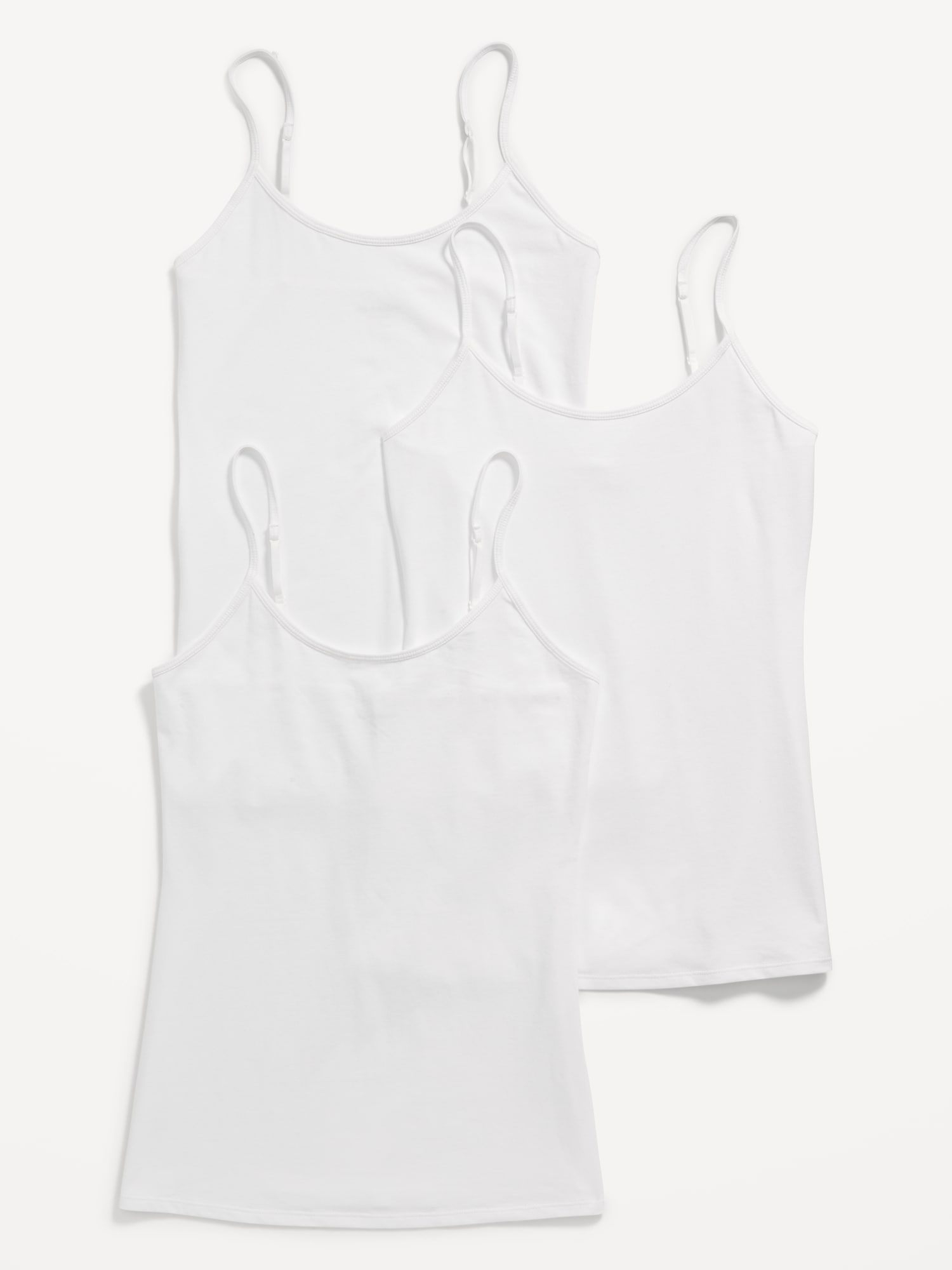 Women's Camisoles Non Adjustable - 100 Cm, White at Rs 99/piece
