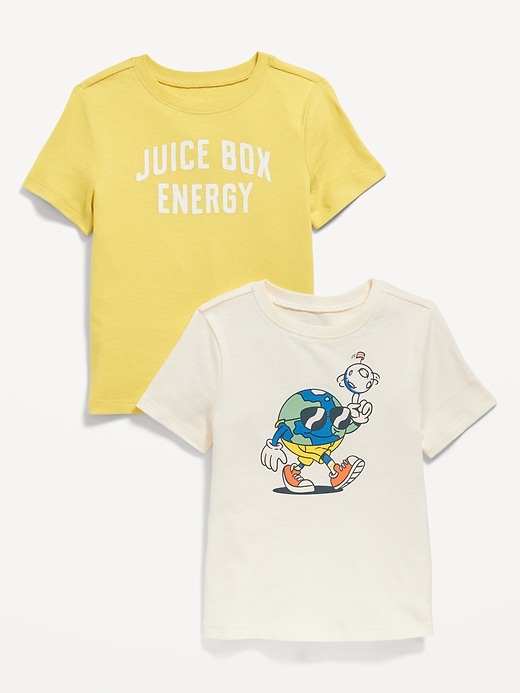 View large product image 1 of 1. Graphic T-Shirt 2-Pack for Toddler Boys