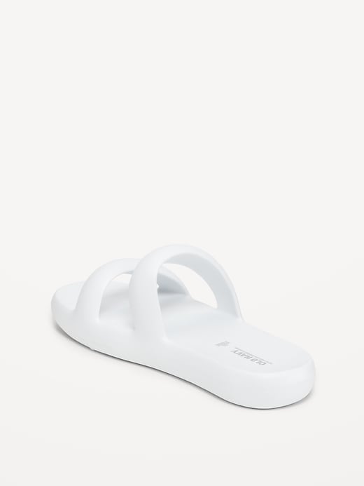 Image number 7 showing, Double-Strap Puff Slide Sandals