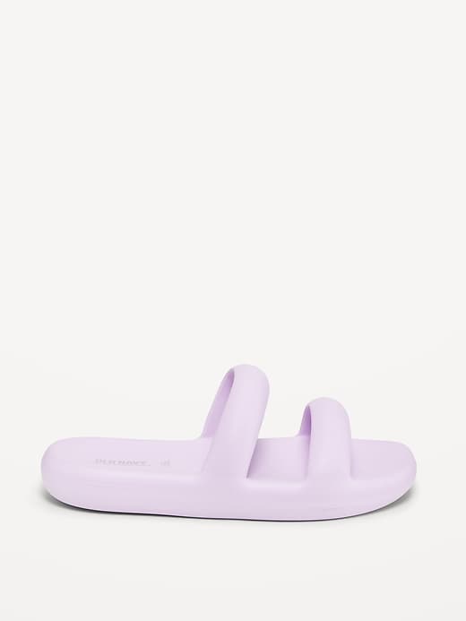 Image number 3 showing, Double-Strap Puff Slide Sandals