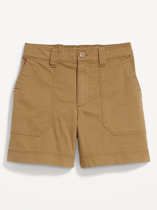 Image number 4 showing, High-Waisted OGC Chino Shorts -- 5-inch inseam