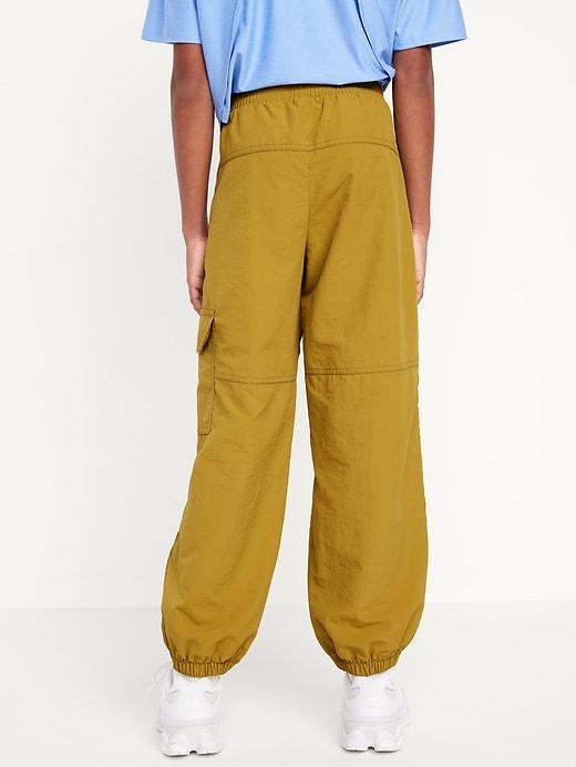 View large product image 2 of 4. High-Waisted Cargo Performance Pants for Girls