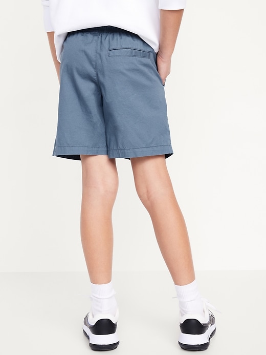 View large product image 2 of 4. Above Knee Twill Pull-On Shorts for Boys