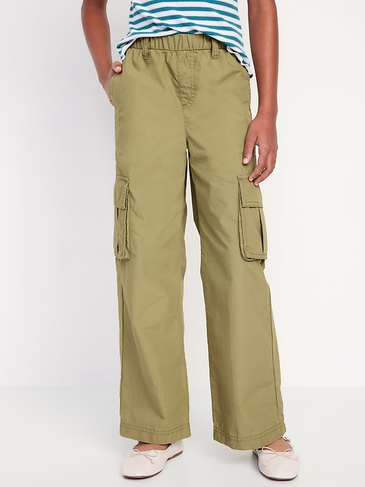 View large product image 1 of 5. Baggy Wide-Leg Cargo Pants for Girls