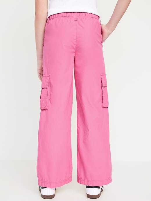View large product image 2 of 5. Baggy Wide-Leg Cargo Pants for Girls