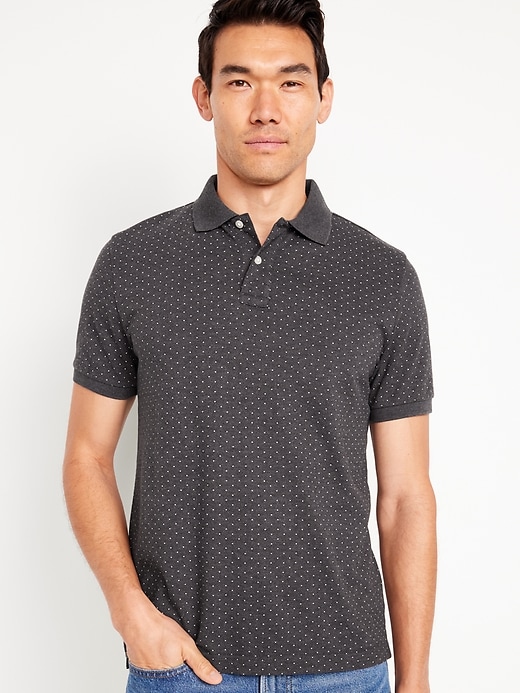 View large product image 1 of 5. Classic Fit Pique Polo