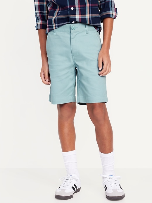 View large product image 1 of 4. Knee Length Twill Shorts for Boys