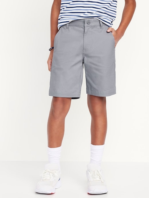 View large product image 1 of 4. Knee Length Twill Shorts for Boys