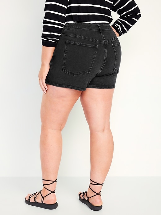 Image number 8 showing, High-Waisted OG Jean Shorts -- 3-inch inseam