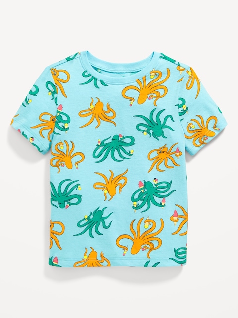 Unisex Printed Short-Sleeve T-Shirt for Toddler