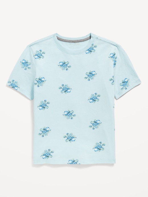 View large product image 1 of 1. Softest Printed Crew-Neck T-Shirt for Boys
