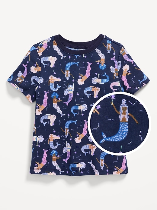 View large product image 1 of 1. Short-Sleeve Printed T-Shirt for Toddler Girls