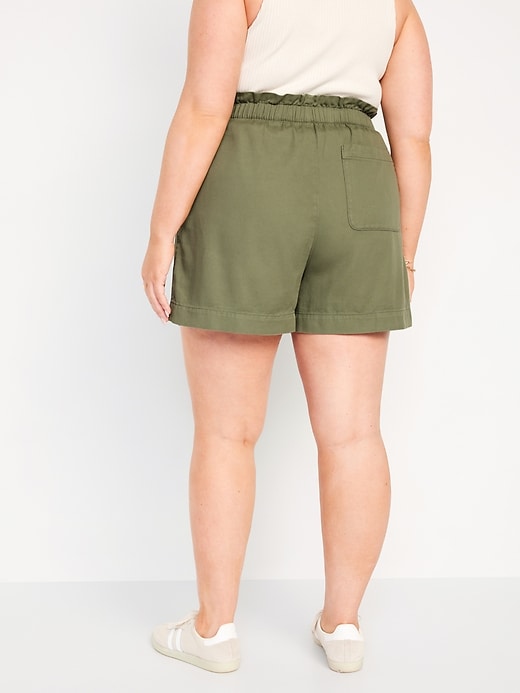 Image number 8 showing, Extra High-Waisted Utility Shorts -- 4-inch inseam