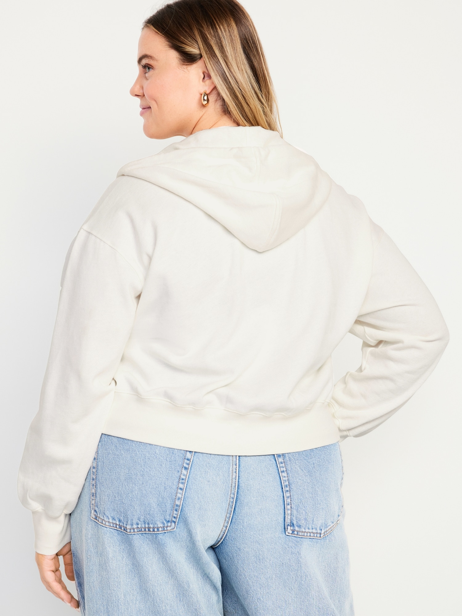 Old Navy Women's Oversized Full-Zip Hoodie - - Tall Size S