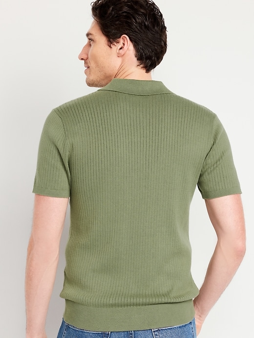 Image number 5 showing, Striped Polo Sweater