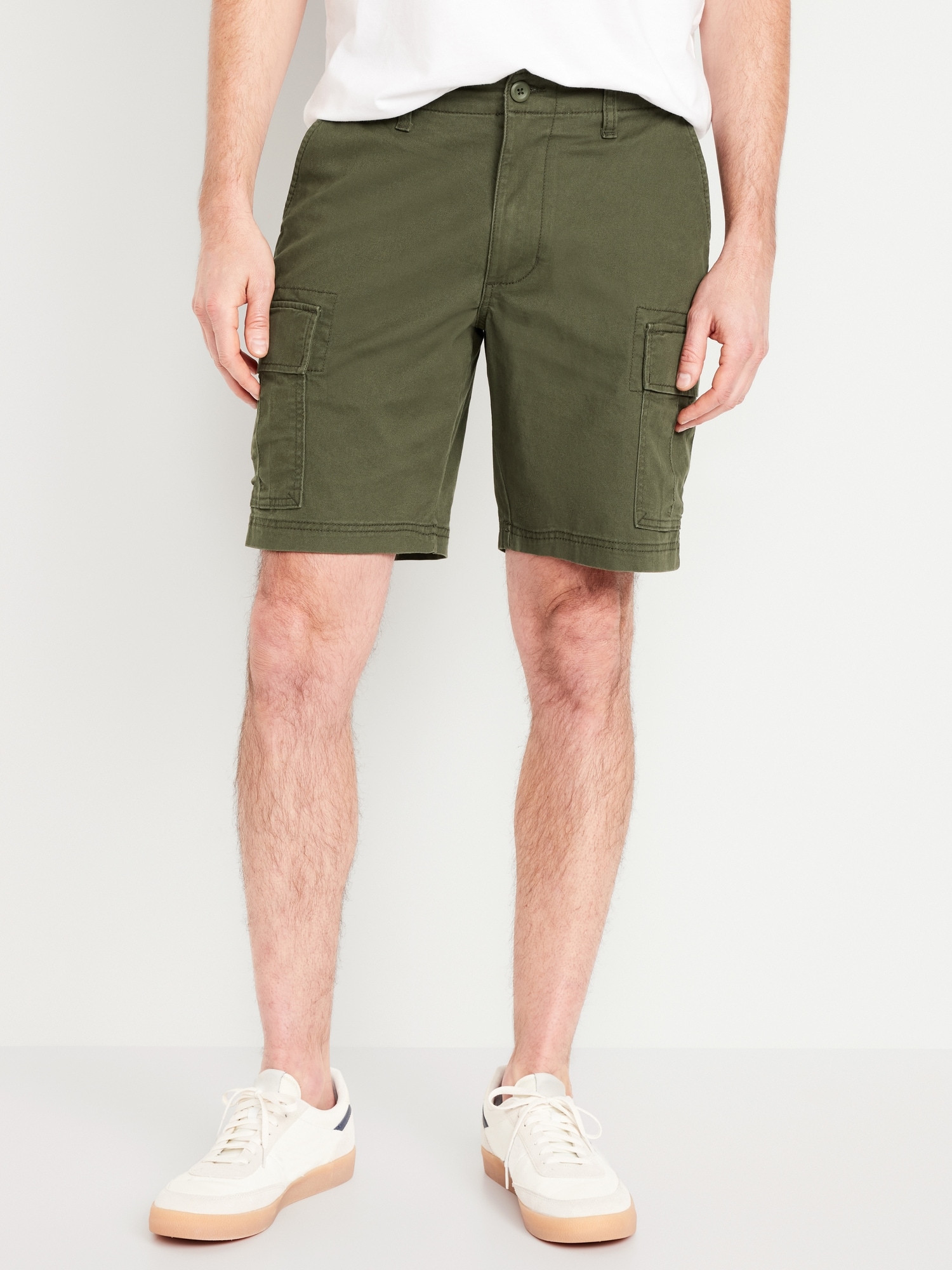Lived-In Cargo Shorts -- 10-inch inseam