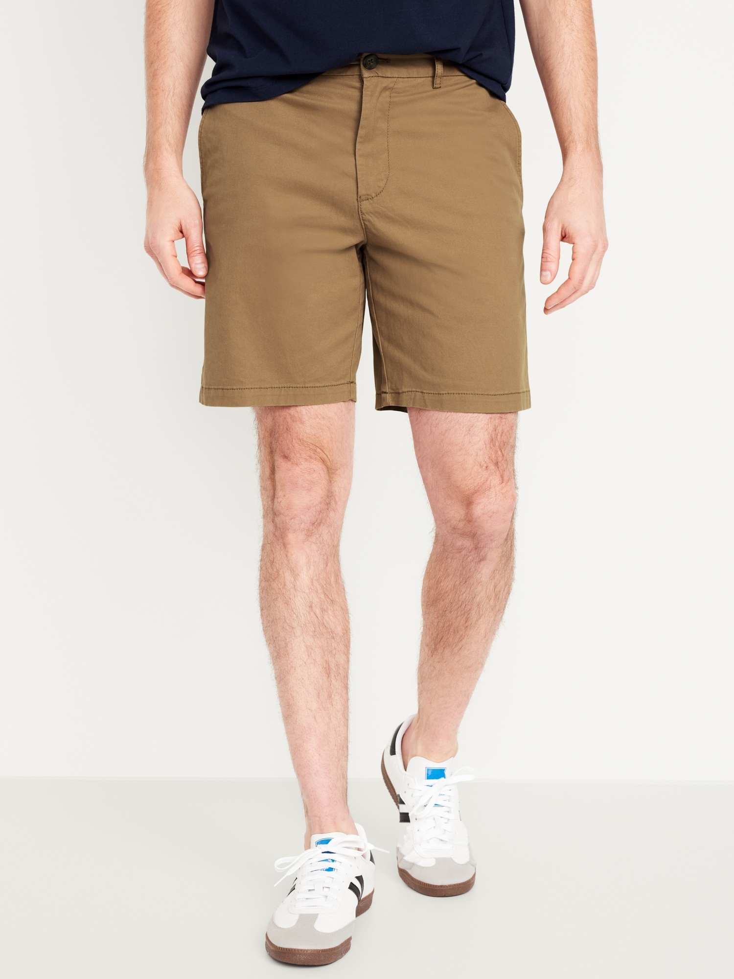 Slim Built-In Flex Rotation Chino Shorts -- 8-inch inseam Hot Deal