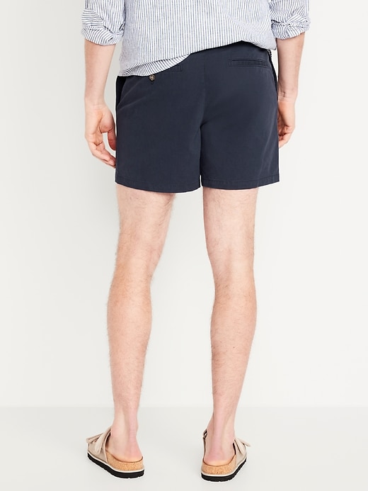 Image number 2 showing, Slim Built-In Flex Rotation Chino Shorts -- 5-inch inseam