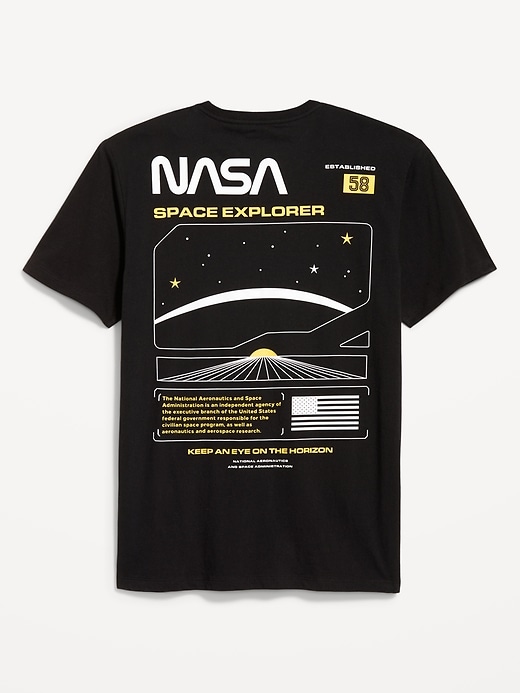 View large product image 2 of 2. NASA Gender-Neutral T-Shirt for Adults