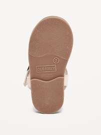 View large product image 4 of 4. Faux-Leather Cutout Mary Sandals for Toddler Girls