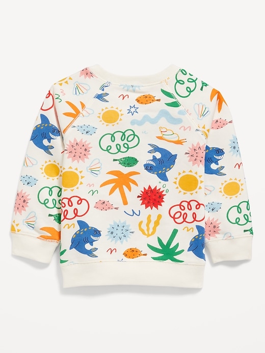 View large product image 2 of 3. Printed Crew-Neck Sweatshirt for Toddler Boys