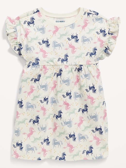 View large product image 1 of 2. Fit and Flare Dress for Toddler Girls