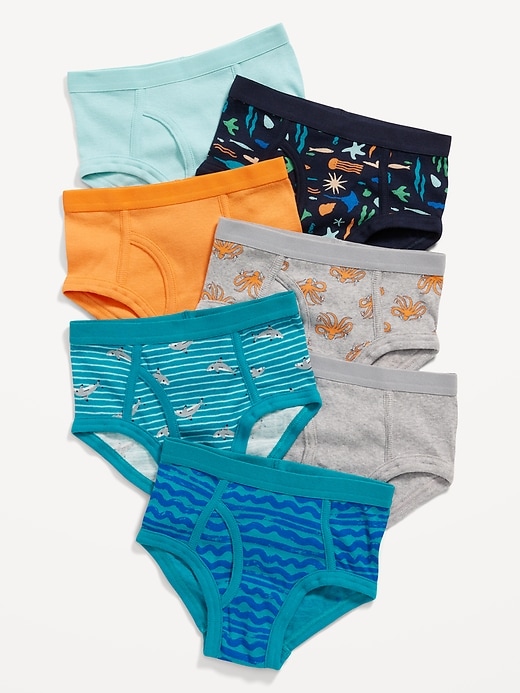 View large product image 1 of 1. Underwear Brief 7-Pack for Toddler Boys