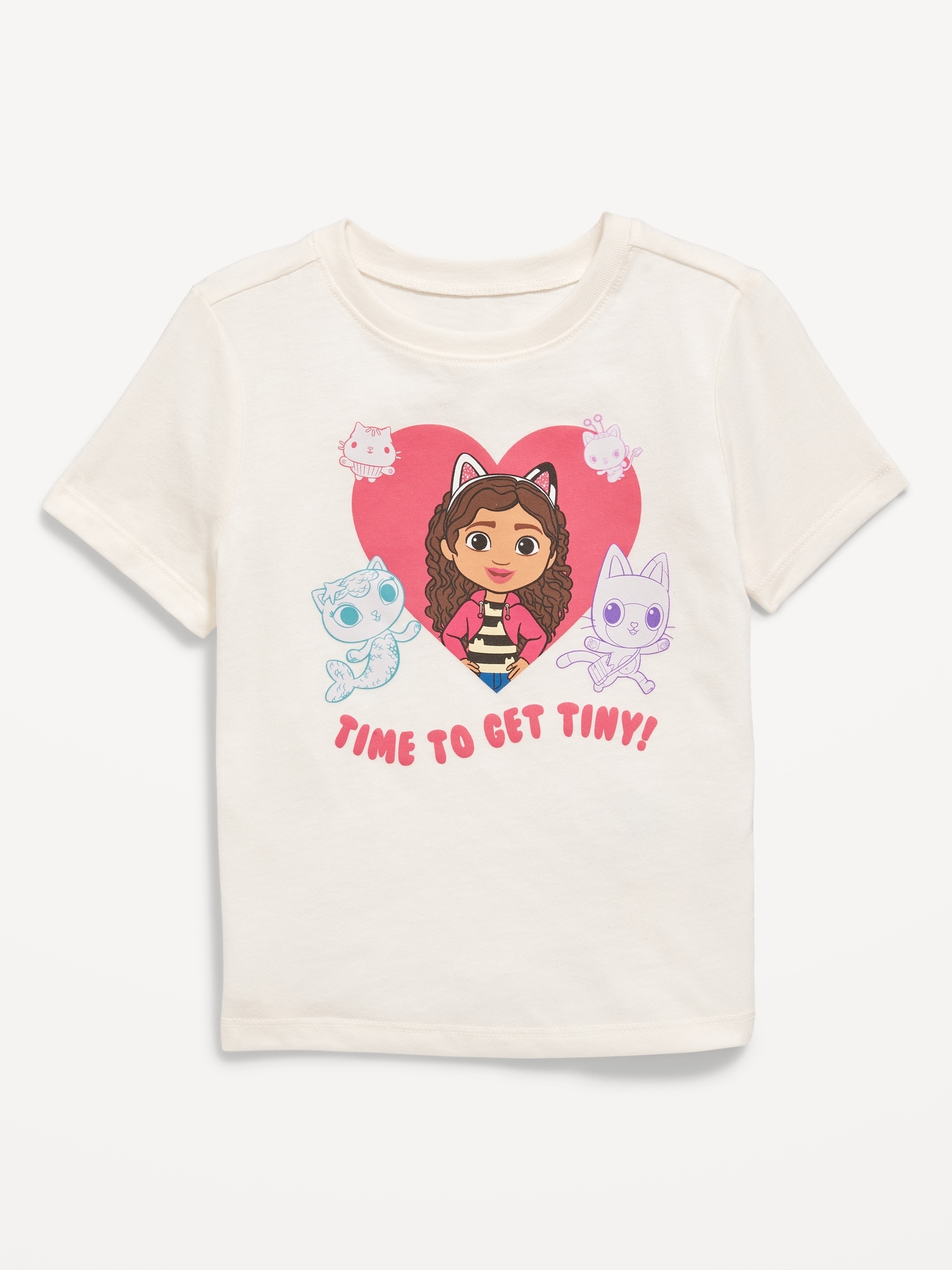Gabbys Dollhouse Graphic T-Shirt for Toddler Girls