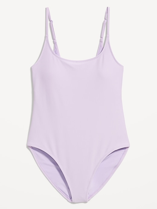 * old navy coral pink white stripe ruffle bikini two piece swim bathing  suit 14