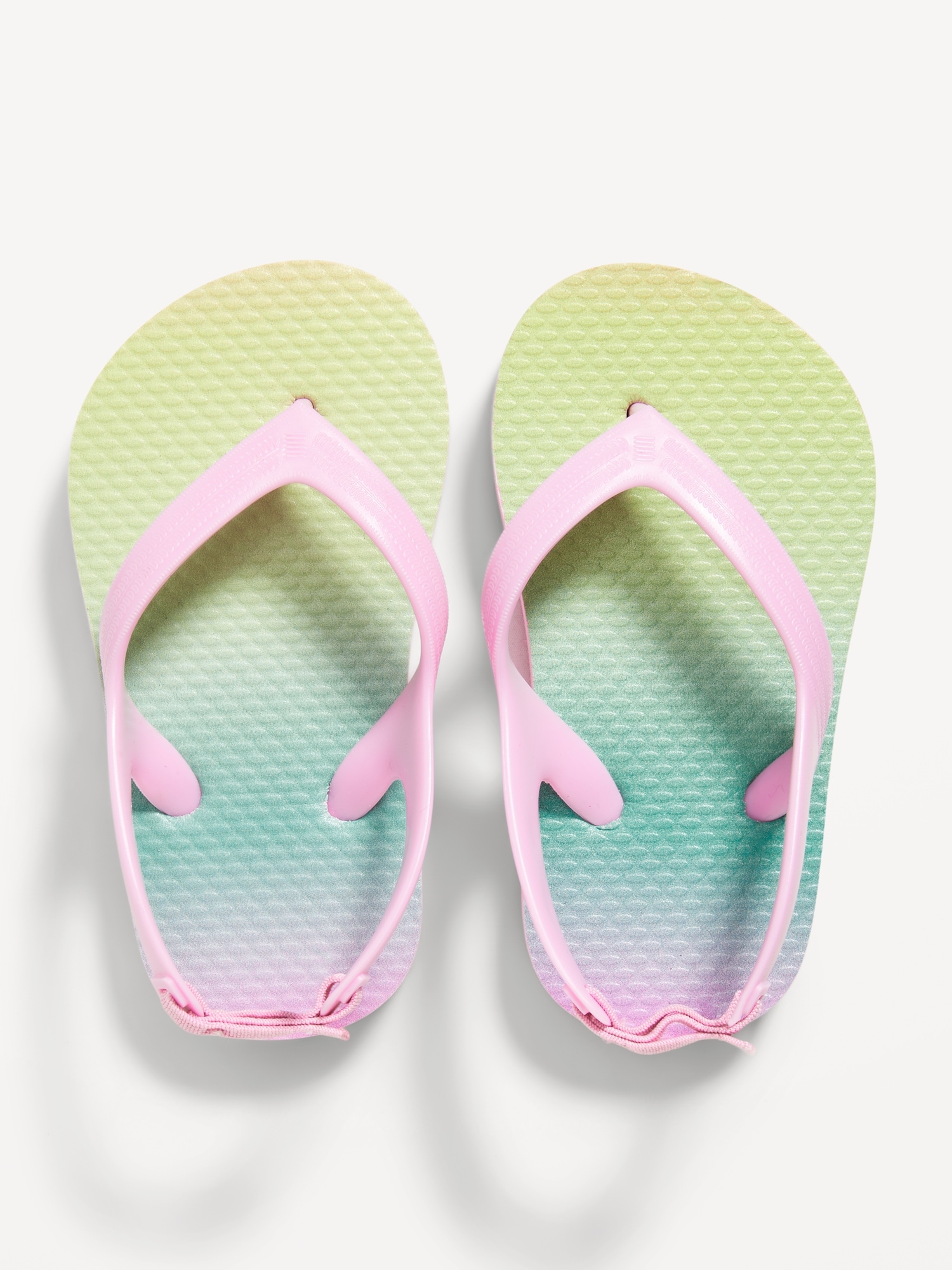 Flip-Flop Sandals for Toddler Girls (Partially Plant-Based)