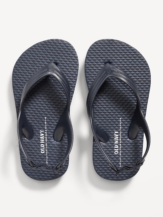 View large product image 1 of 1. Printed Flip-Flop Sandals for Toddler Boys (Partially Plant-Based)
